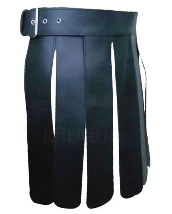 Real Leather Roman Gladiator Kilt