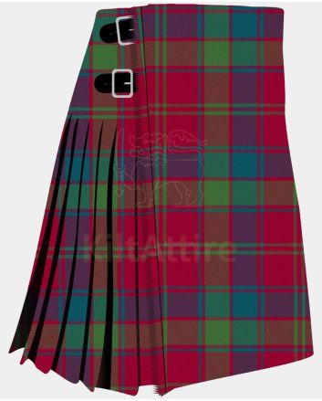 Robertson Red Muted Tartan Kilt