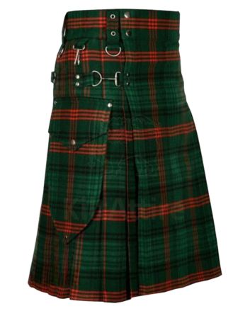 Rose Hunting Tartan Utility Kilt