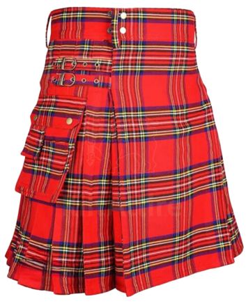 Royal Stewart Tartan Utility Kilt