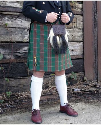 St David's Welsh Brithwe Dewi Sant Modern Tartan Kilt