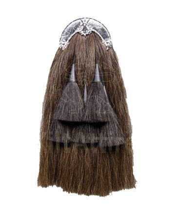 Thistle Cantle Horse Hair Piper Sporran
