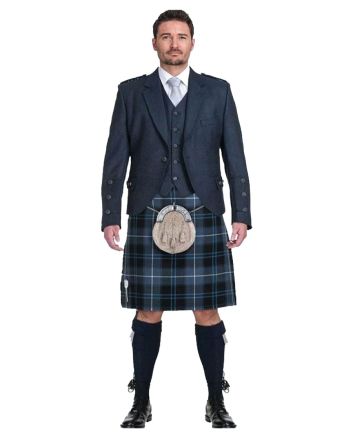 Wedding Kilt Outfit with Argyll Jacket