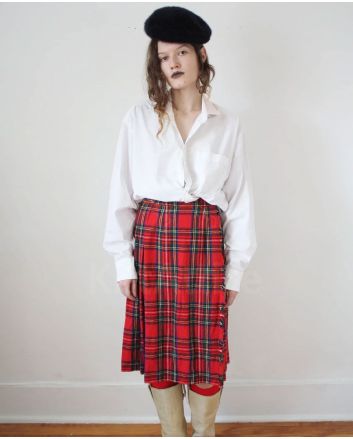 Women Royal Stewart Tartan Kilt