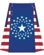 American Circled Flag Hybrid Kilt 