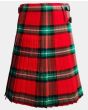 Bacon Red Modern Tartan Kilt Back