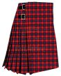 Baillie of Polkemmet Red Modern Tartan Kilt