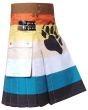 Bear Men Flag Paw Hybrid Utility Kilt