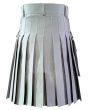 Black and Grey Hybrid Utility Kilt Back