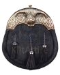 Black Cantle Highland Dress Sporran 