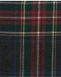 Black Stewart Hebridean Modern Tartan Kilt Fabric