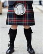 Black Stewart Tartan Argyll Kilt Outfits