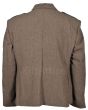 Brown Scottish Tweed Argyle Kilt Jacket With 5 Button Vest Back