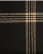 Celtic Black Modern Tartan Kilt Fabric