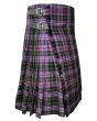 Chapman Modern Tartan Kilt Side