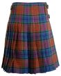 County Longford Irish Ancient Tartan Kilt Back