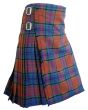 County Longford Irish Ancient Tartan Kilt Side