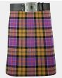 Culloden District Gold Modern Tartan Kilt
