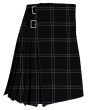 Dark Hebridean Purple Tartan Kilt 