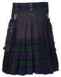 Durable Modern Utility Kilt Back