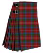 Fitzgerald Red Modern Tartan Kilt 
