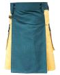 Green & Yellow Hybrid Kilt