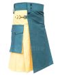 Green & Yellow Hybrid Kilt 