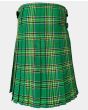 Irish Green Tartan Kilt Back