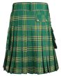 Irish Tartan Utility Kilt Back