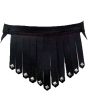 Leather Briefs Kilt Black