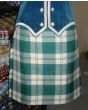 Lindsay Dress Dance Green Tartan Kilt 