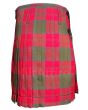 Lindsay Tartan Kilt / Lindsay Weathered Tartan Kilt Back