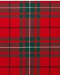 MacAulay Red Modern Tartan Kilt Fabric