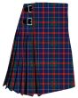 MacHardy Black Modern Tartan Kilt