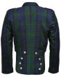 Prince Charlie Jacket & Waistcoat In Tartan-Made To Measure Back