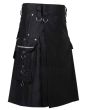 Punk Rock Utility Kilt For Men 