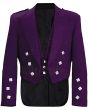 Purple Prince Charlie Jacket and Waistcoat Set