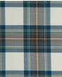 Stewart Blue Dress Muted Tartan Kilt Fabric