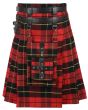 Wallace Clan Tartan Utility Kilt Front
