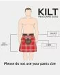 Watson Ancient Tartan Kilt Size Chart